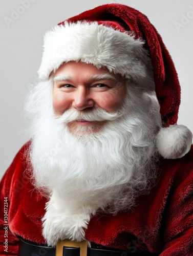Santa Claus Portrait Close Up Christmas