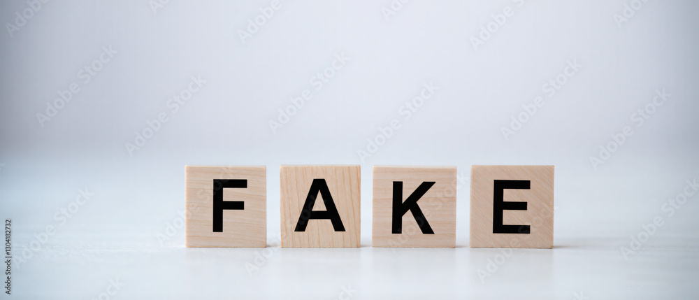 FAKE 3D wooden blocks spelling the word news on a white background, symbolizing business, education, and success FAKE 3D wooden blocks spelling the word news on a white background, symbolizing business, education, and success