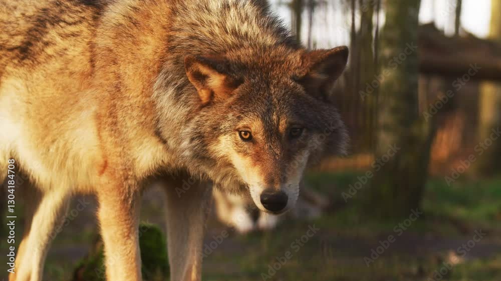 wolf in the zoo wolf in the zoo
