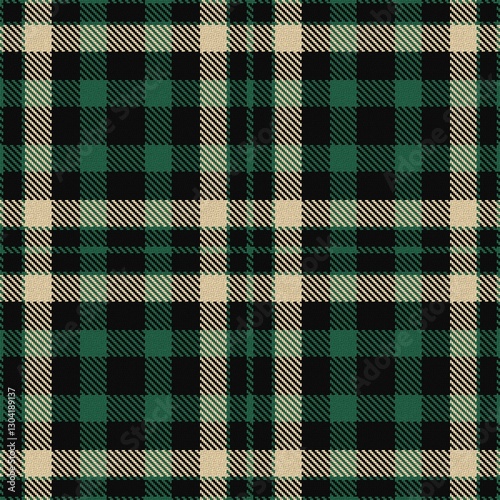 Seamless Tartan Digital Paper for Scrapbooks and crafts