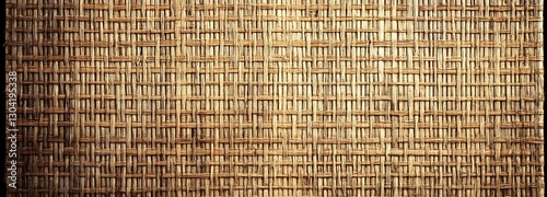  Woven texture background: close-up shot of an intricate weave pattern, exuding natural charm and tactile allure. The detailed texture adds depth and visual appeal, offering a warm and inviting feel.