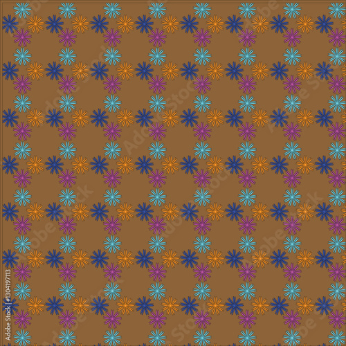 abstract background with stars