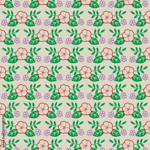 seamless floral background