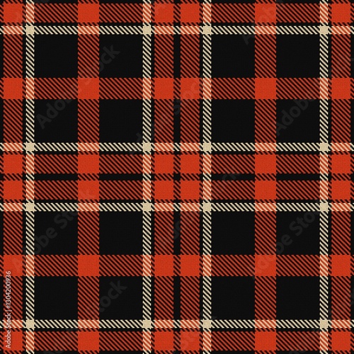 Seamless Tartan Digital Paper for Scrapbooks and crafts