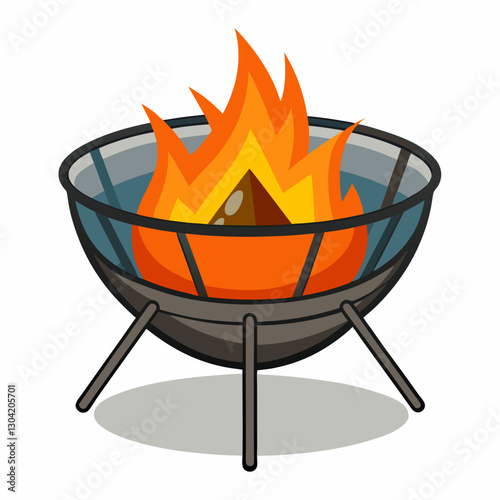 steel fire pit