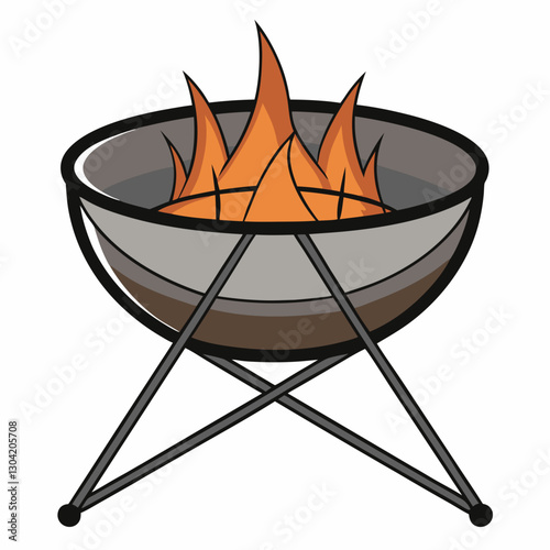 steel fire pit