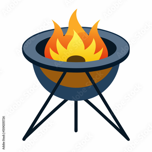 steel fire pit
