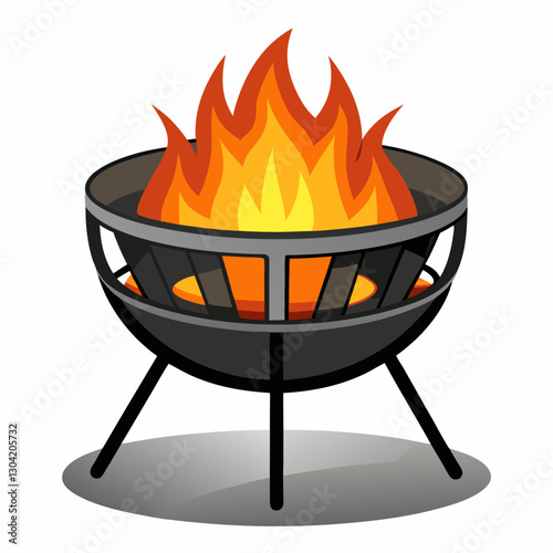 steel fire pit