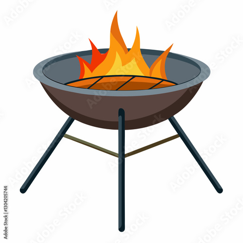 steel fire pit