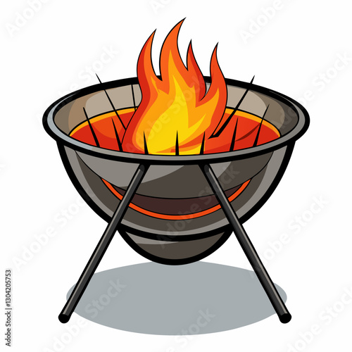 steel fire pit