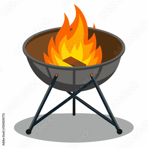 steel fire pit