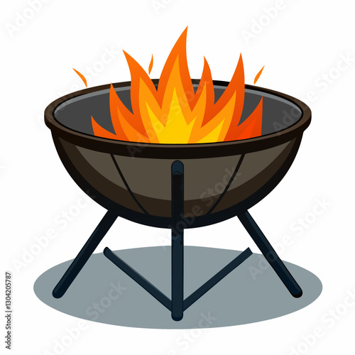 steel fire pit