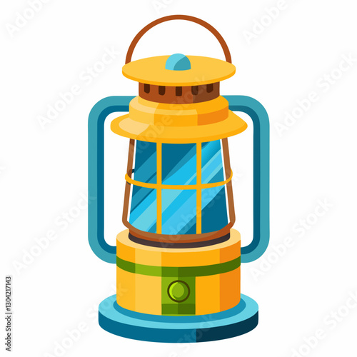compact solar powered lantern