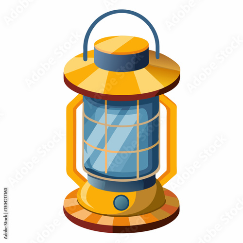compact solar powered lantern