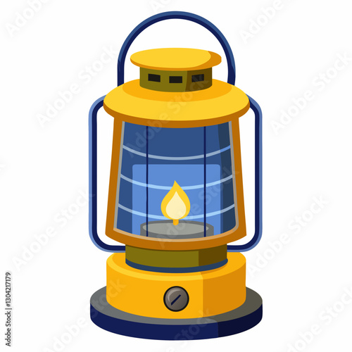 compact solar powered lantern