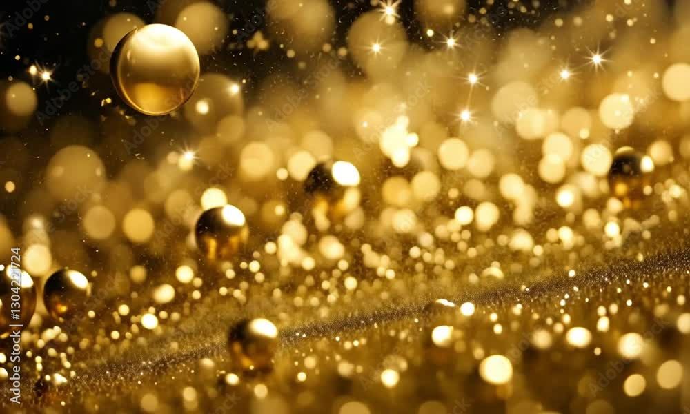 Luminous Waves: The Motion of Golden Light
Luminous Waves: The Motion of Golden Light