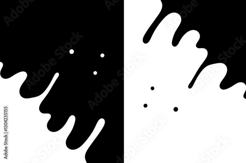 Black and white pattern