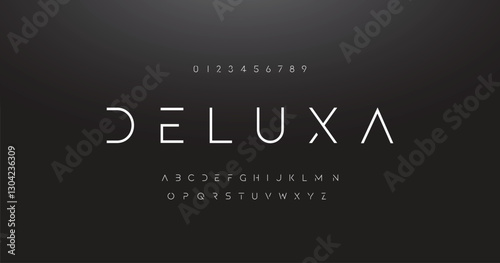 Creative modern technology alphabet fonts. Abstract typography urban sport, techno , fashion, digital, future creative logo font. vector illustration
