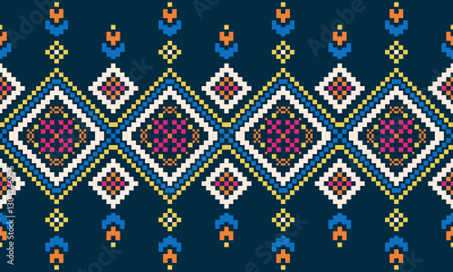 This pixel-inspired fabric breathes life into modern design. With its sleek patterns and bold colors, it’s the perfect choice for those who seek to add a trendy, tech-savvy edge to their surroundings.
