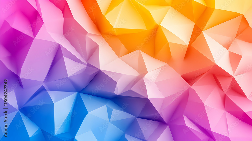 Obraz premium Colorful Geometric Abstract Background (8)