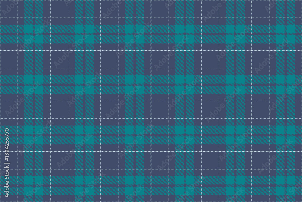 Fototapeta premium Seamless Tartan Background Plaid Texture Check Fabric Pattern Textile
