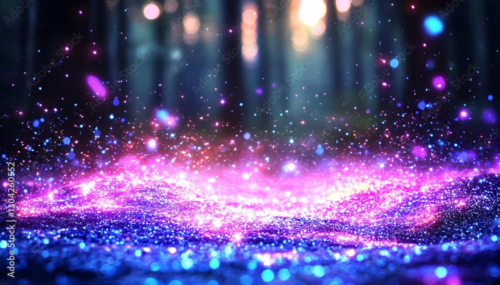 Fototapeta premium Magical Forest Floor Glow