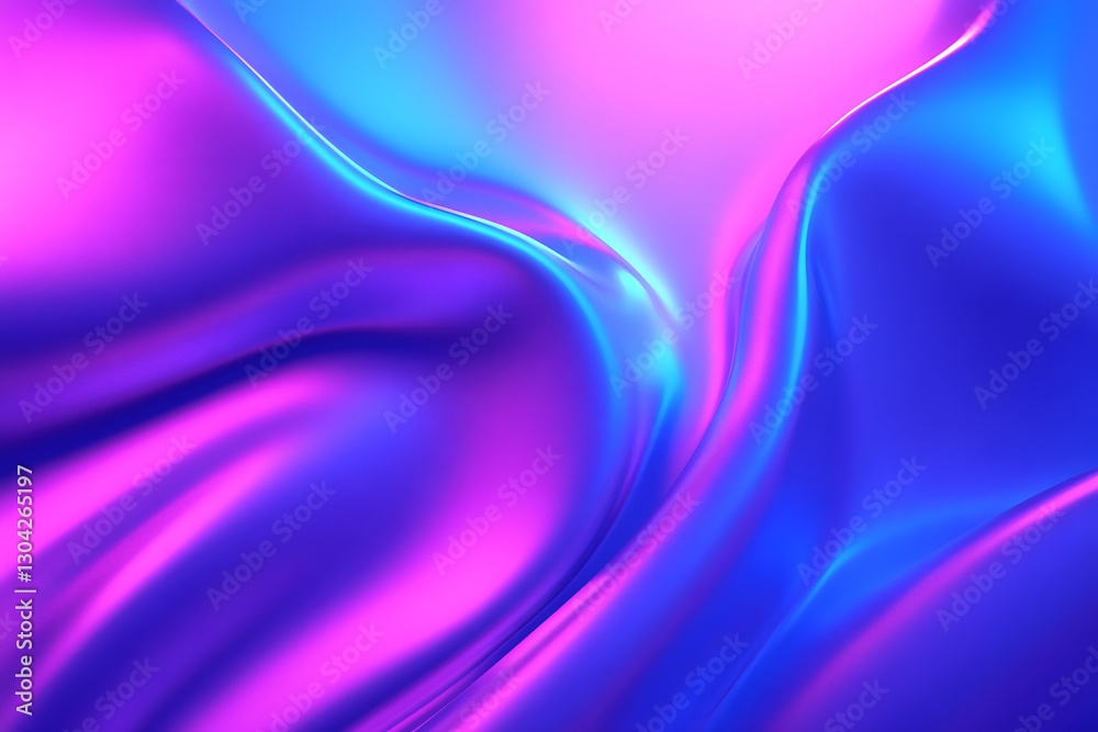Naklejka premium abstract purple background with waves