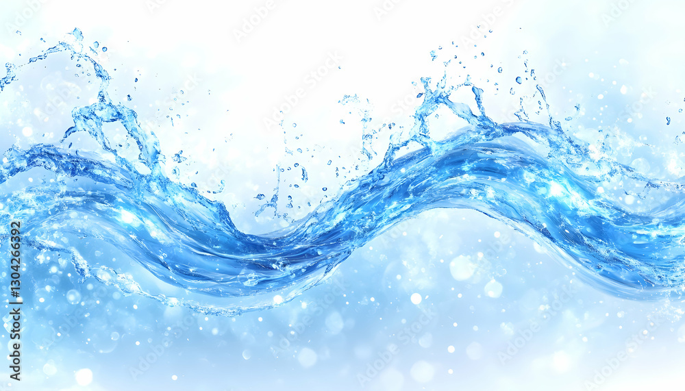 Sparkling Water Waves Sparkling Water Waves