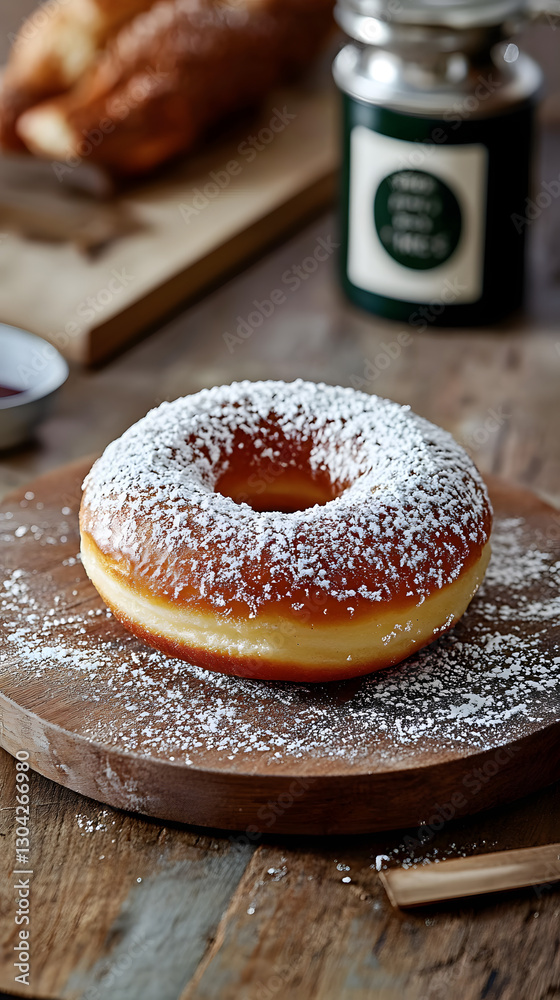 Ultra-Realistic Krispy Kreme Donut in a Vintage Bakery – A Minimalist UGC Aesthetic