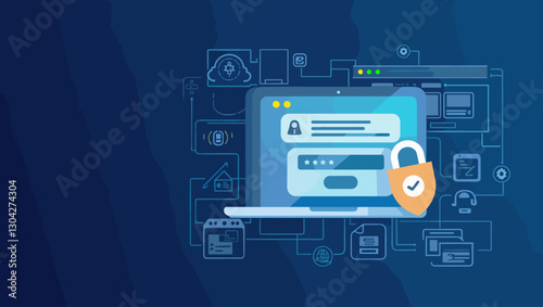 Secure User Authentication: Protecting Online Accounts with Strong Login Credentials and Password Security Measures