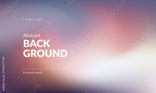 Abstract liquid background. Gradient mesh. Effect blend pale color. Blurred fluid colorful mix. Modern design template for web cover, ad banner, social media, header, presentation. Vector image EPS