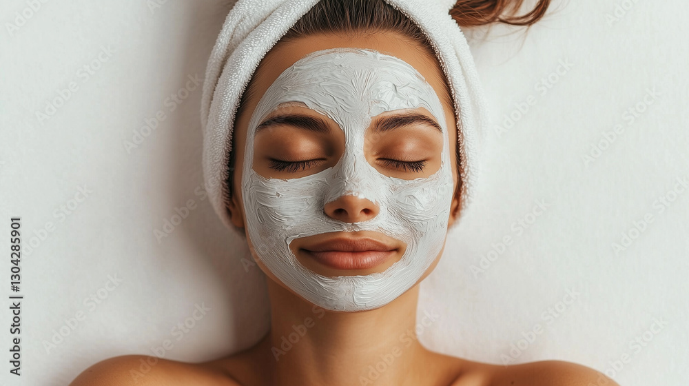 Face Mask in Soft Light Face Mask in Soft Light