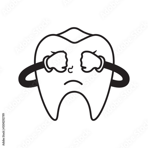 Cartoon Teeth Icon