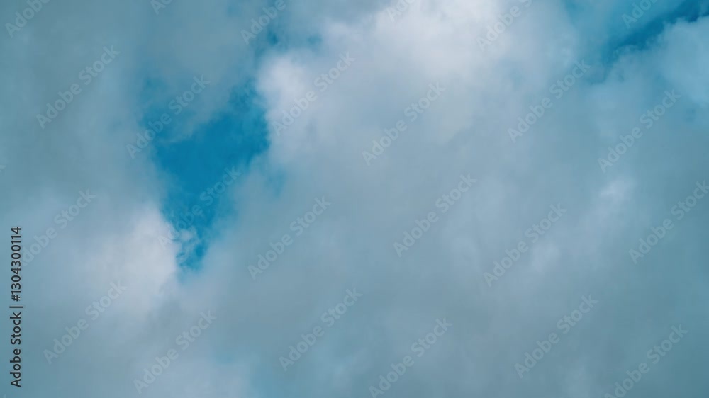 Flying white clouds in the blue sky during the day. 4K time lapse Flying white clouds in the blue sky during the day. 4K time lapse