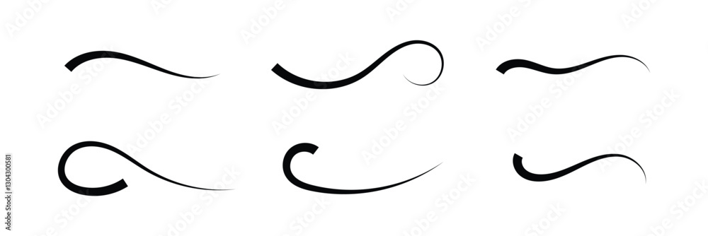 Swash and swooshes tails. Retro swishes and swashes for athletic typography, logos, baseball font. Set of hand lettering underlines lines. Vector underline stroke. Design concept element in eps 10. Swash and swooshes tails. Retro swishes and swashes for athletic typography, logos, baseball font. Set of hand lettering underlines lines. Vector underline stroke. Design concept element in eps 10.