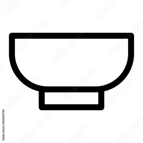 Kitchen thin icon