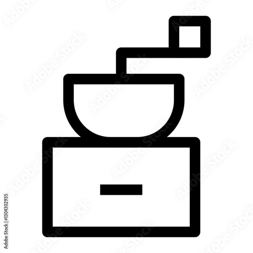 Kitchen thin icon