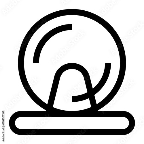 Kitchen thin icon