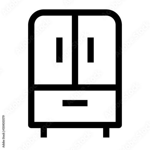 Kitchen thin icon