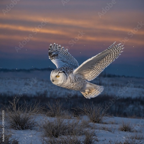 hawk in the sky