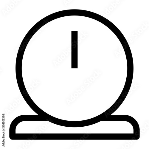 Kitchen thin icon