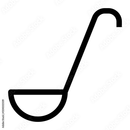 Kitchen thin icon