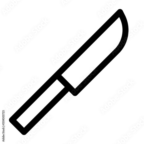 Kitchen thin icon