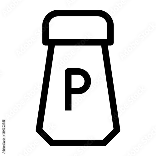 Kitchen thin icon