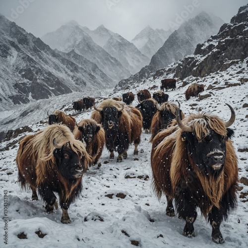 sheep in the mountains