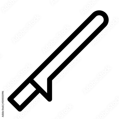 Kitchen thin icon