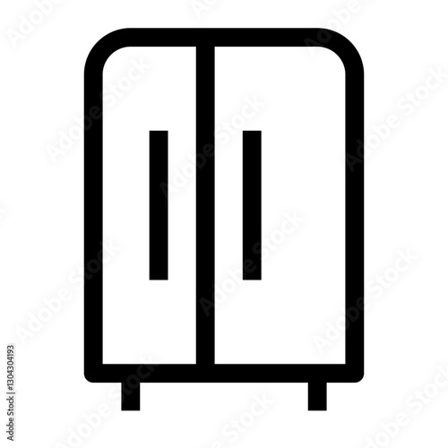 Kitchen thin icon