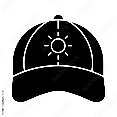 Sportswear Accessory – Cap Representing Sun Protection and Active Lifestyle