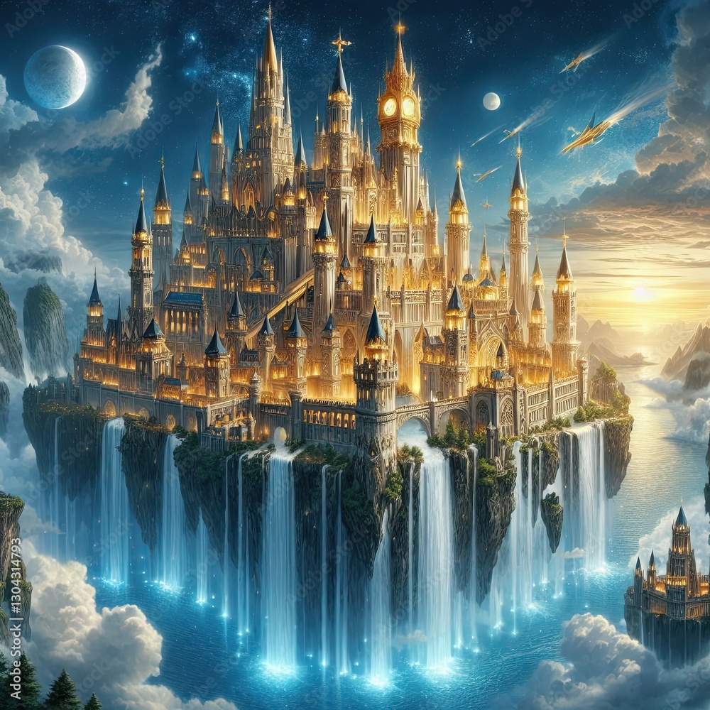 Fototapeta premium fountain in the park