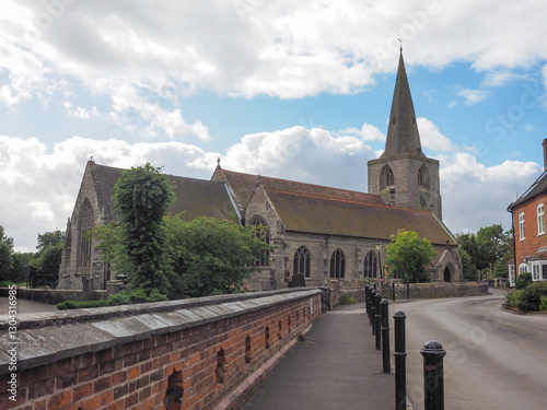 Konstfotografi St Mary Magdalene church in Tanworth in Arden